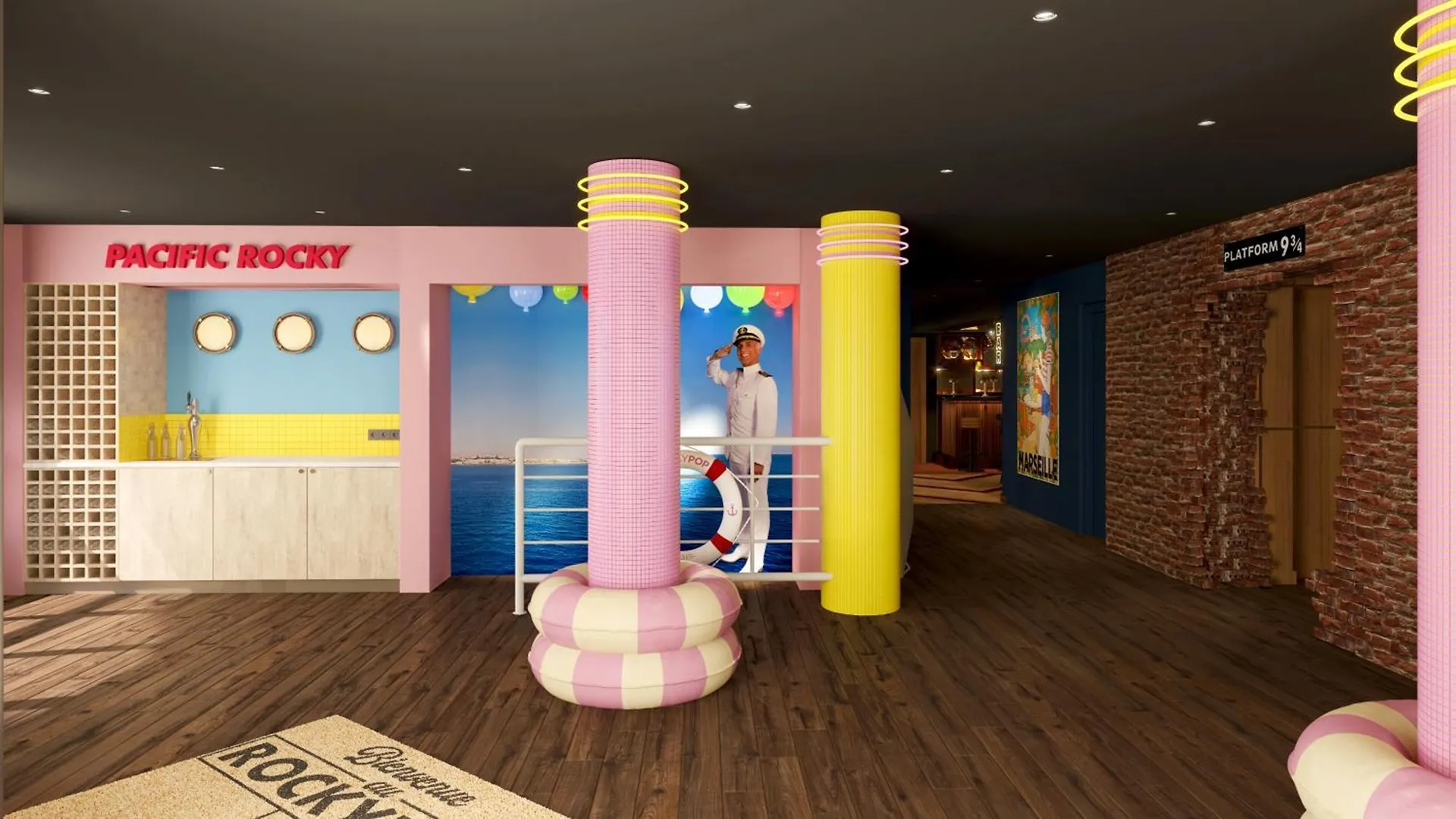 Rockypop Marseille Hotel